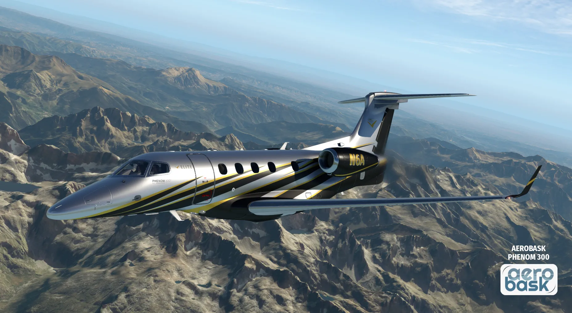 Embraer Phenom 300 v1.7 by Aerobask