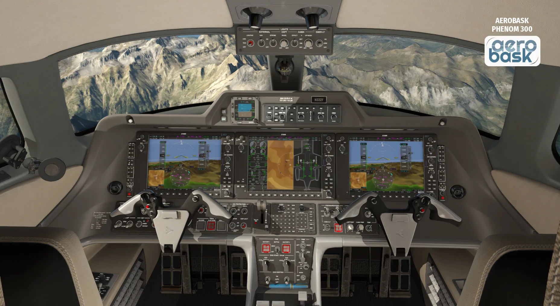 Embraer Phenom 300 v1.7 by Aerobask