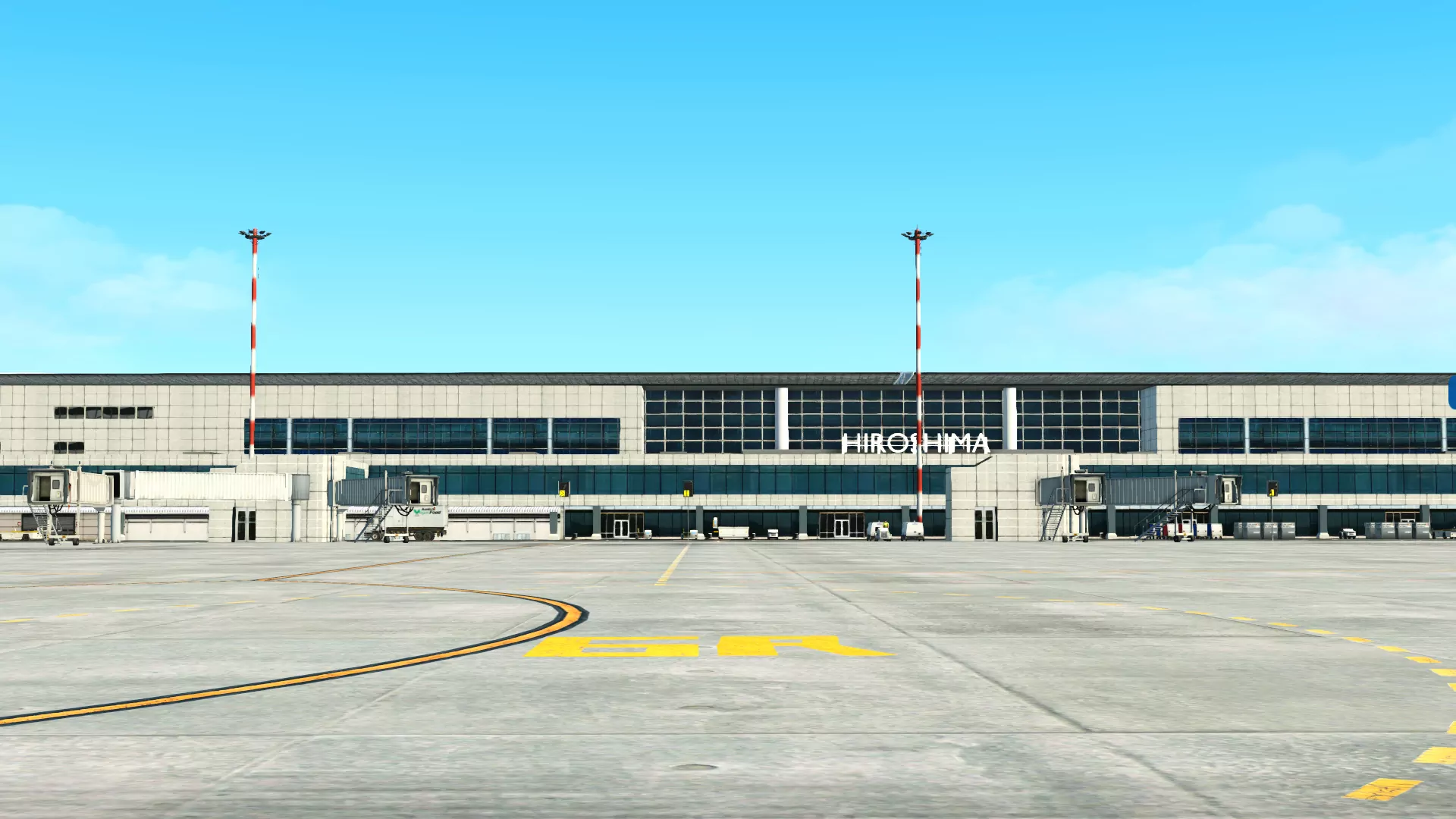 Аэропорт RJOA ( Хиросима, Япония )