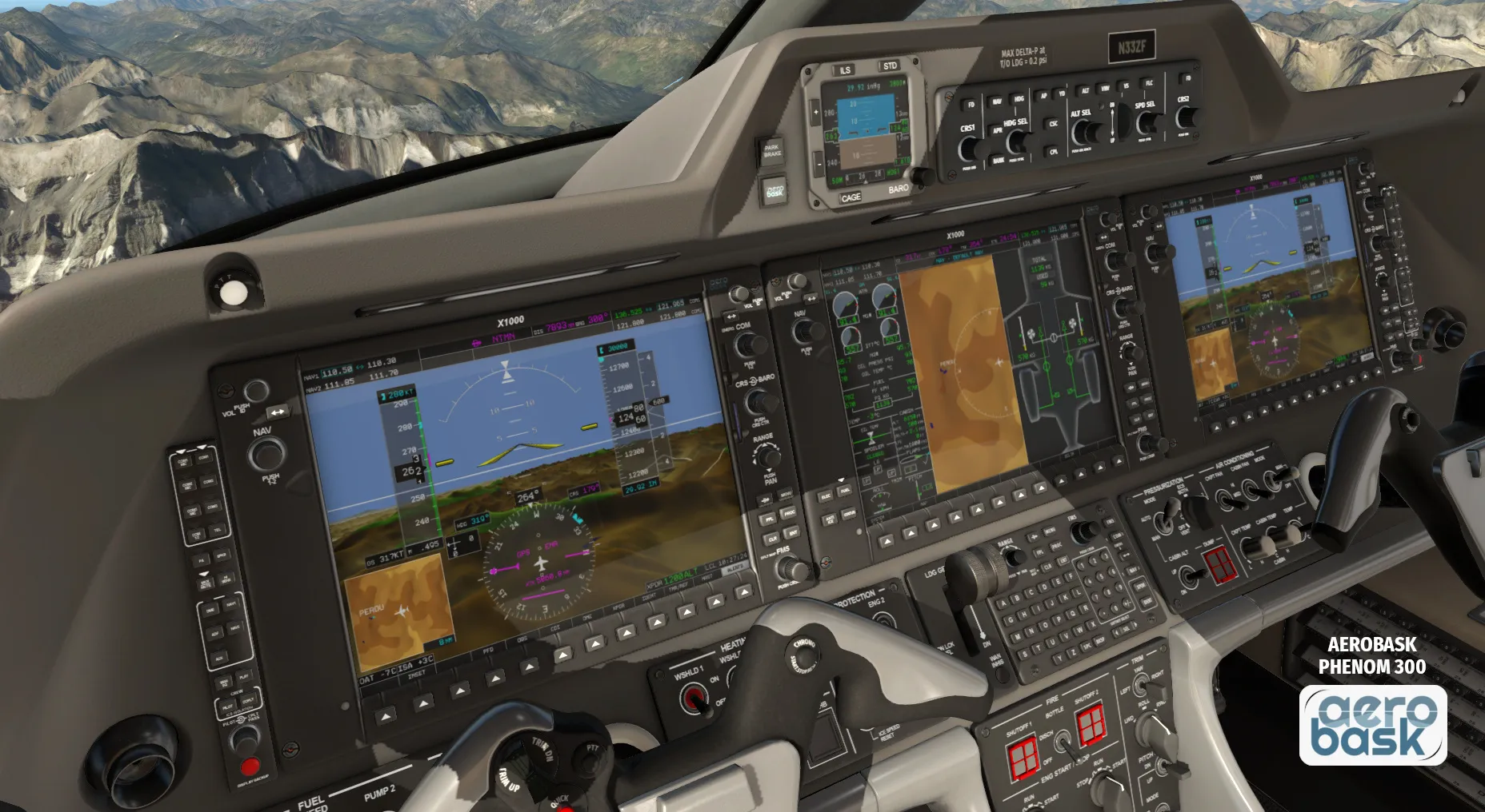 Embraer Phenom 300 v1.7 by Aerobask