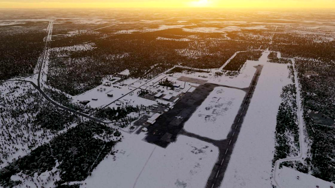 Аэропорт USRO ( Ноябрьск, Россия )