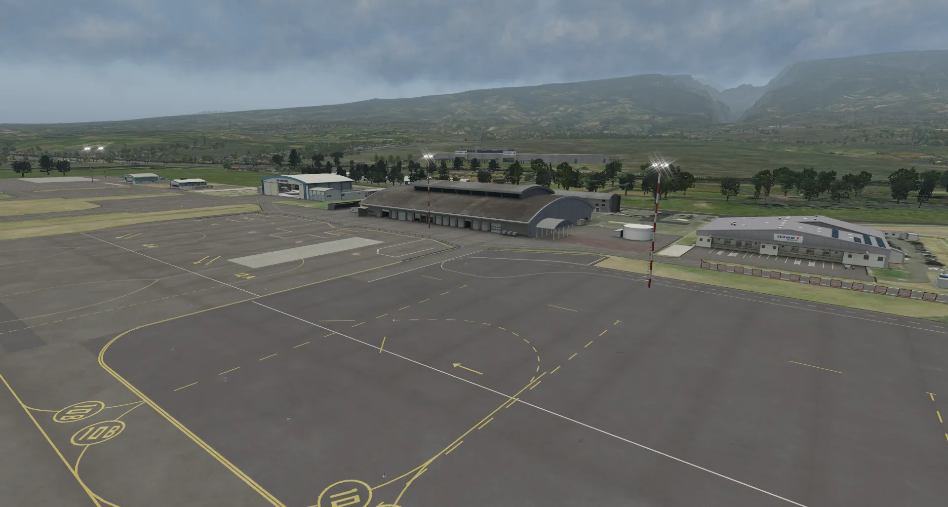 Аэропорт FMEE ( Сен-Дени, Франция )