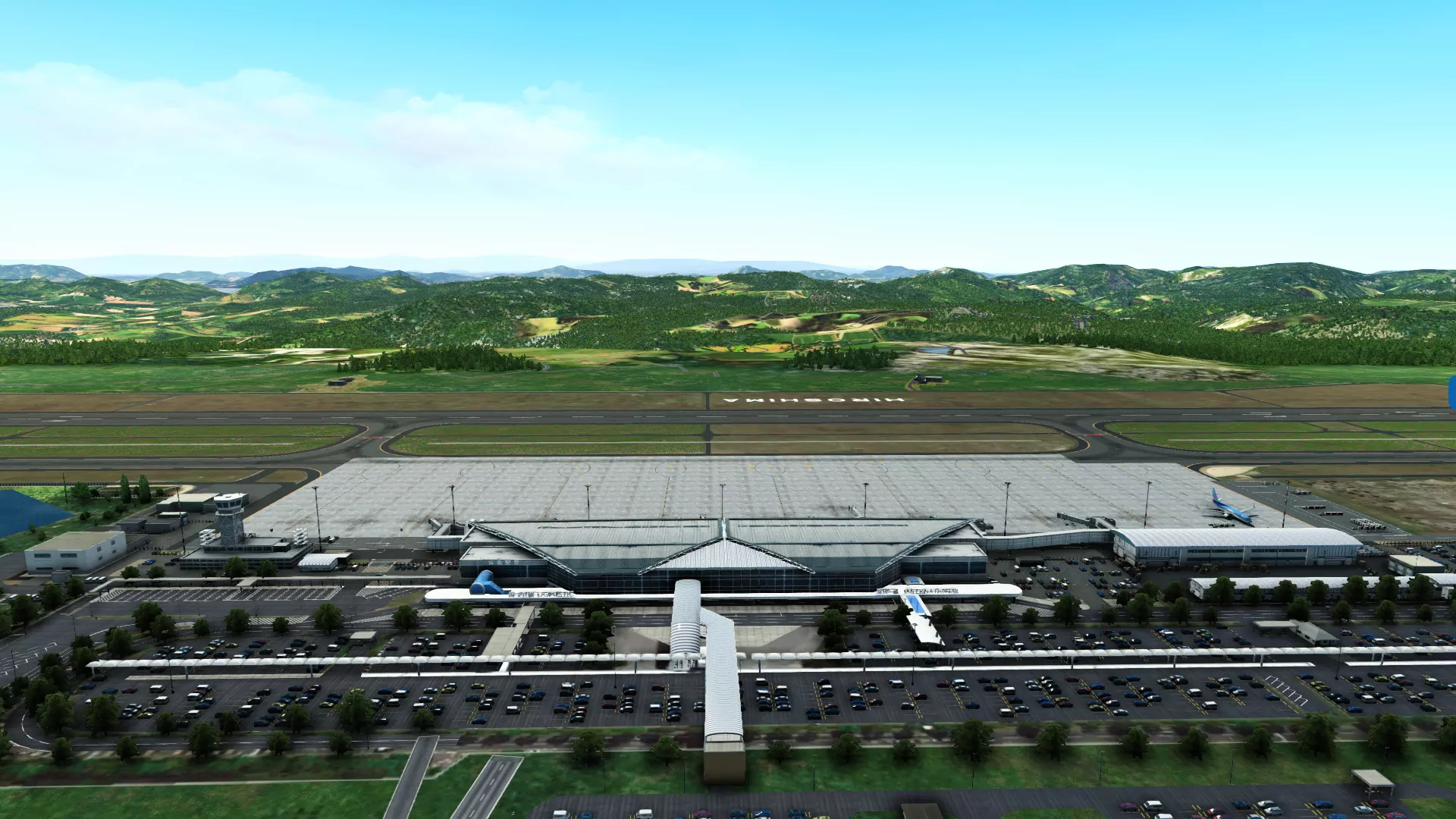 Аэропорт RJOA ( Хиросима, Япония )