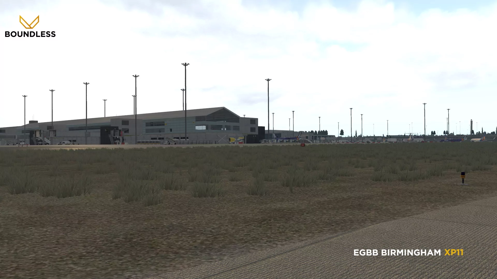 Аэропорт EGBB ( Бирмингем, Великобритания )