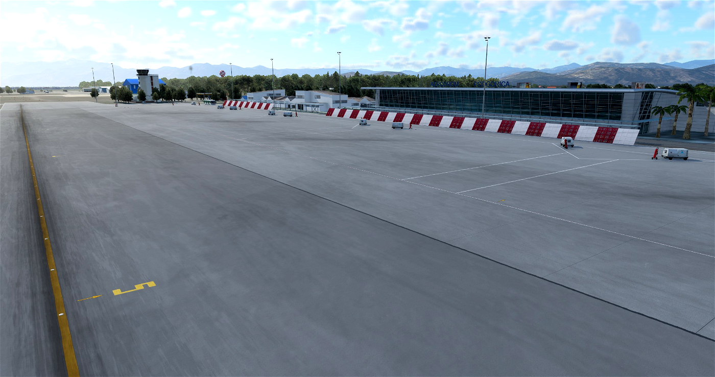 Аэропорт LYPG ( Подгорица, Черногория )