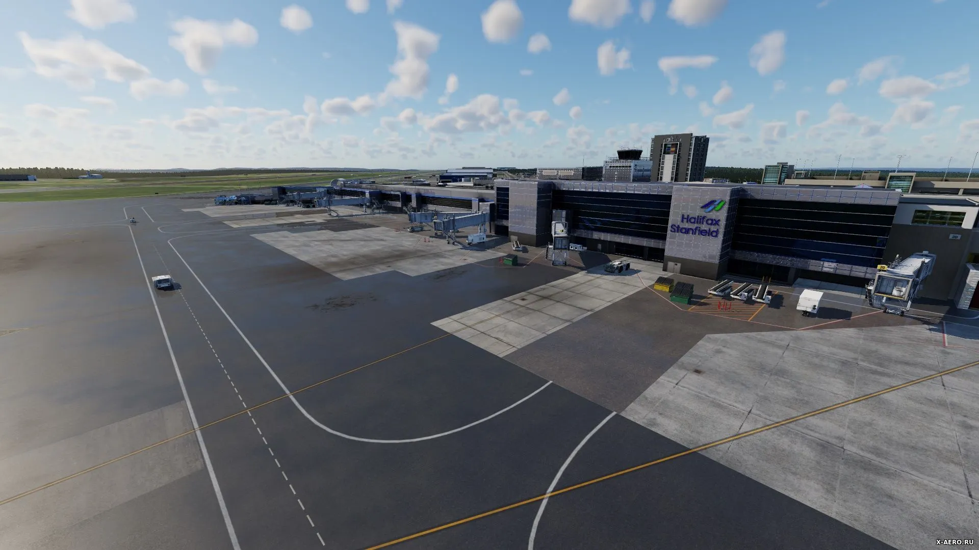 Аэропорт CYHZ ( Гоффс, Канада )