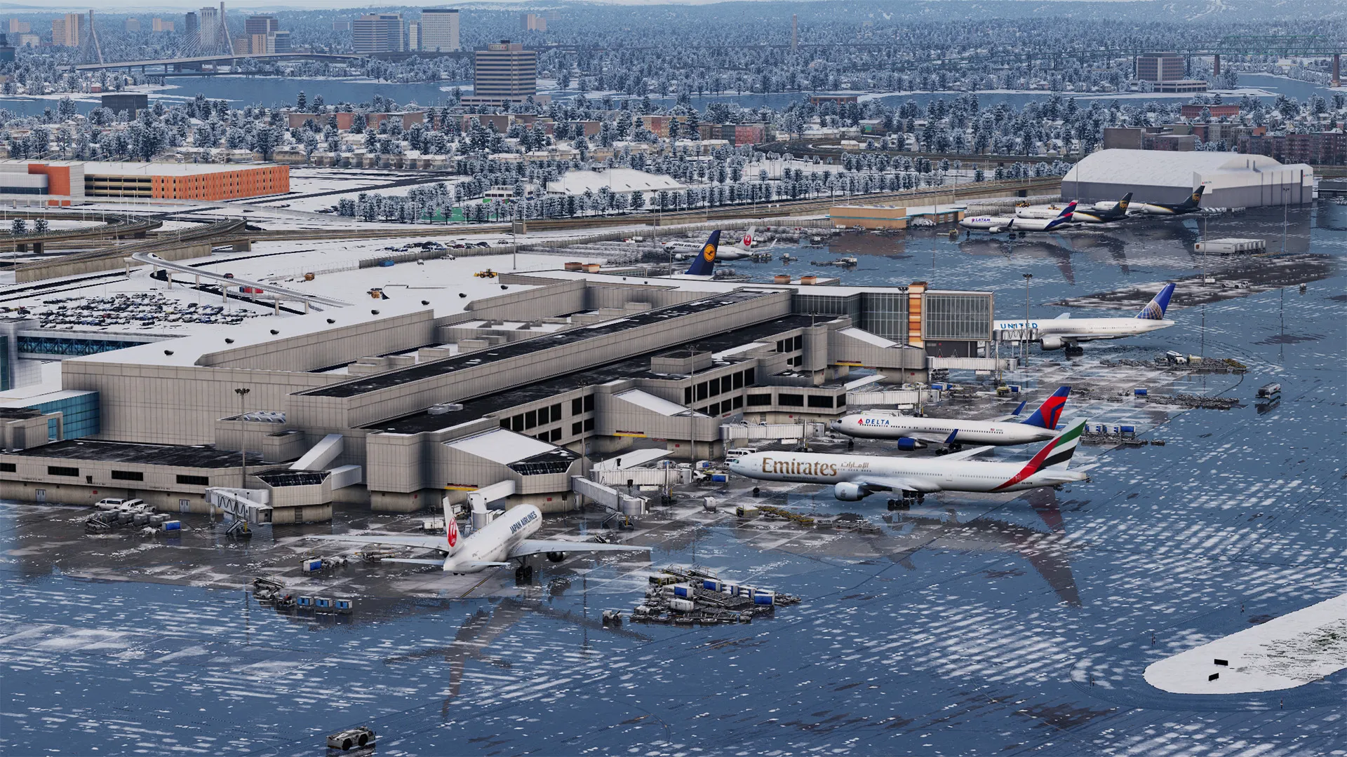 Аэропорт KBOS ( Бостон, США ) v2.11