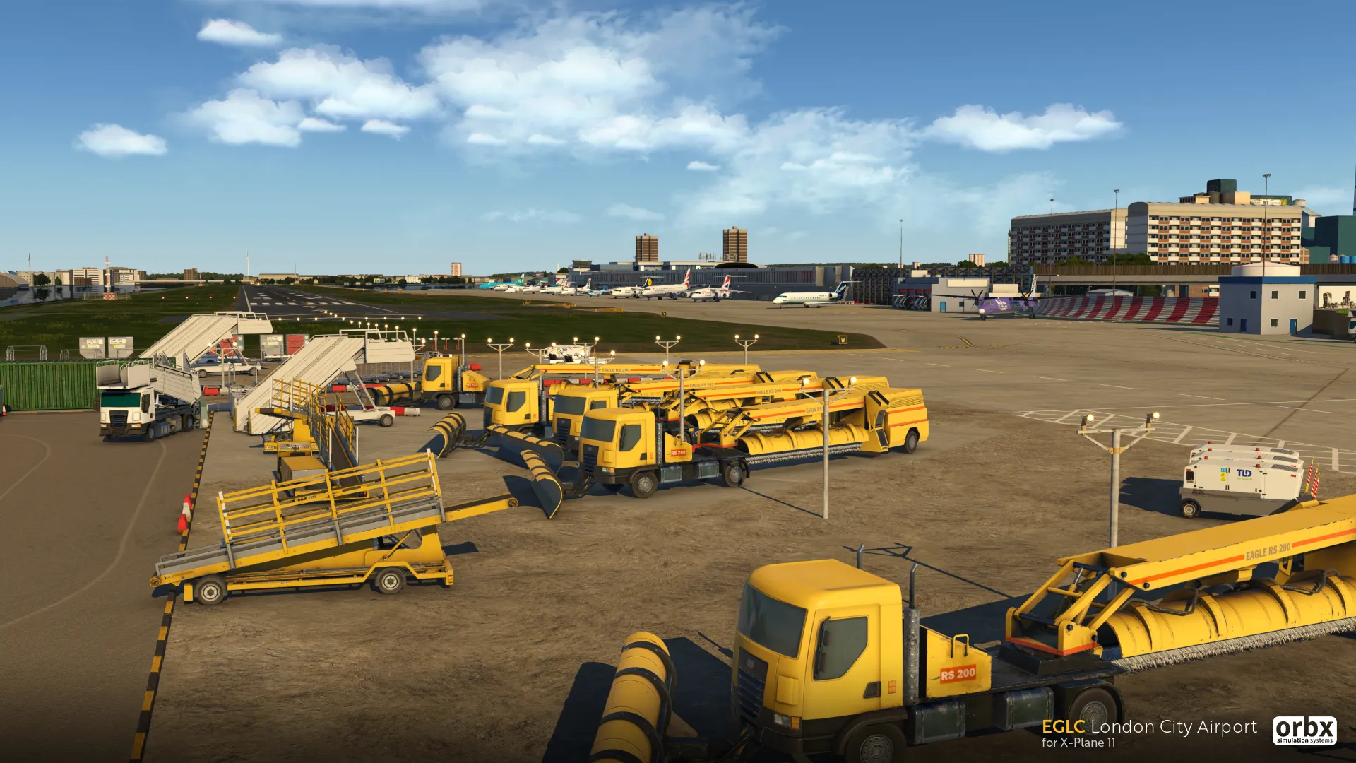 Аэропорт EGLC ( Лондон, Великобритания )