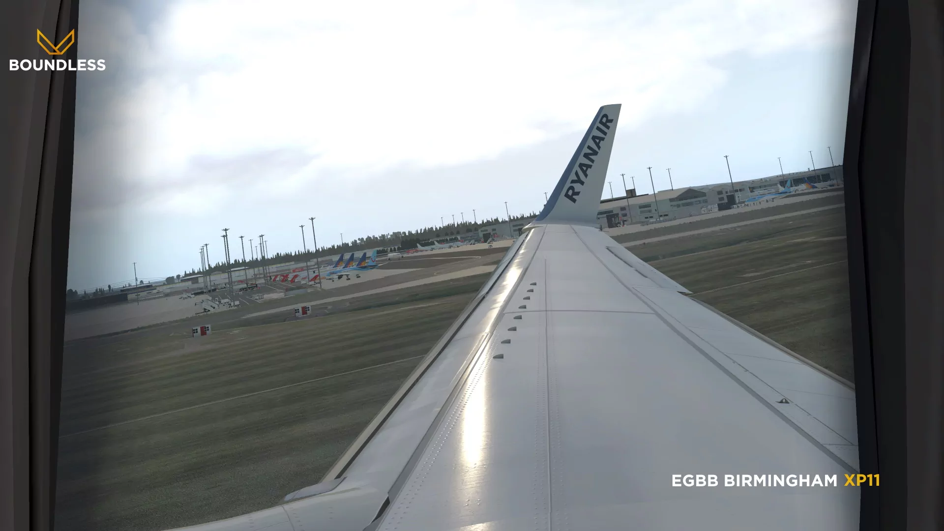 Аэропорт EGBB ( Бирмингем, Великобритания )