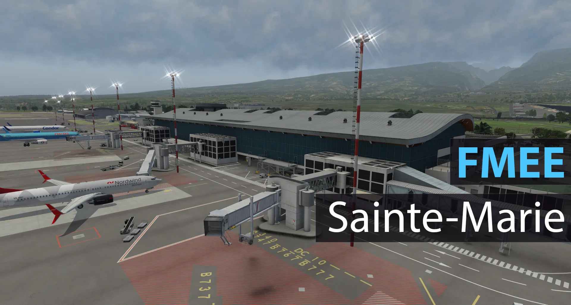 Аэропорт FMEE ( Сен-Дени, Франция )