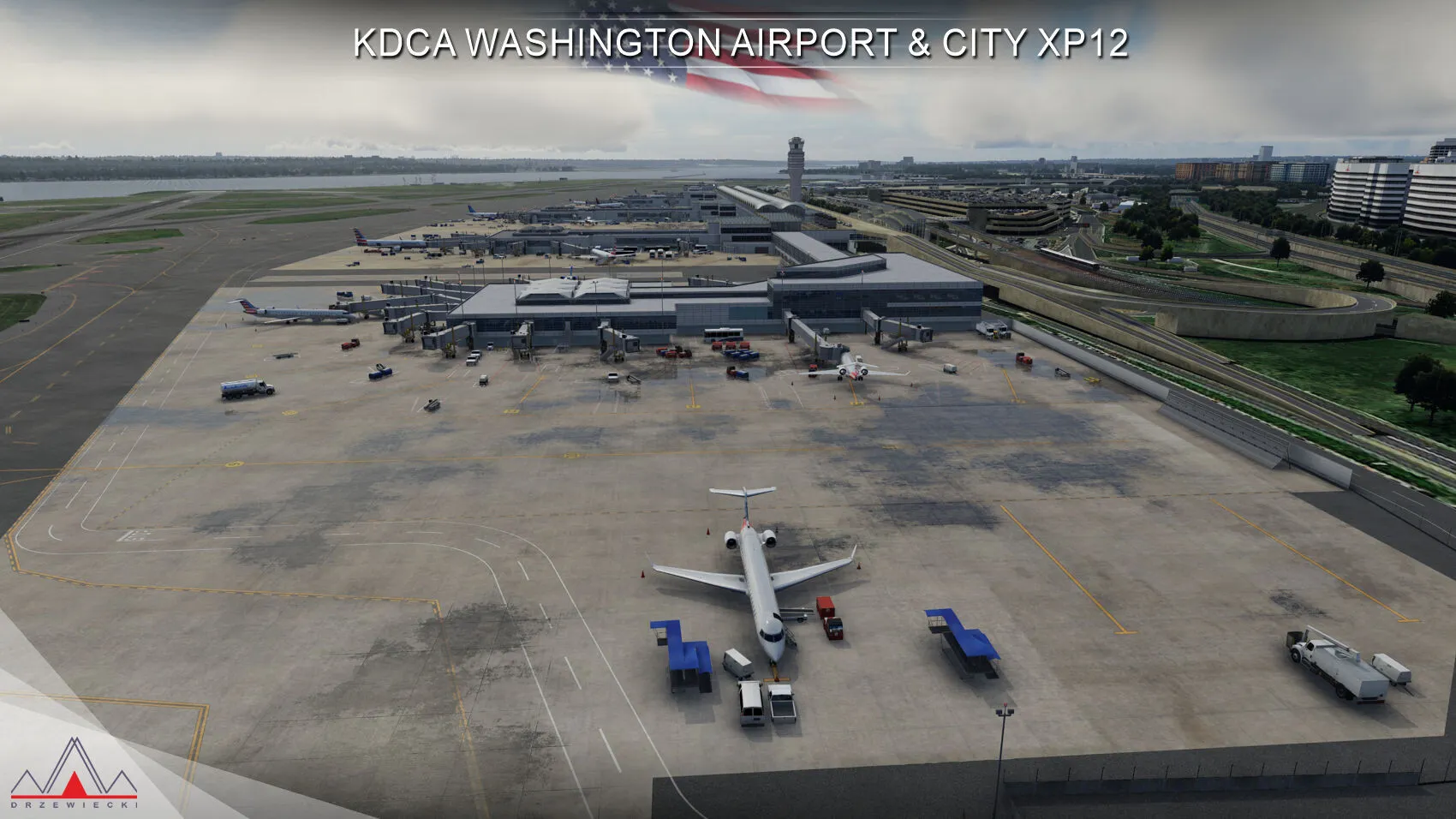 Аэропорт KDCA ( Вашингтон, США )