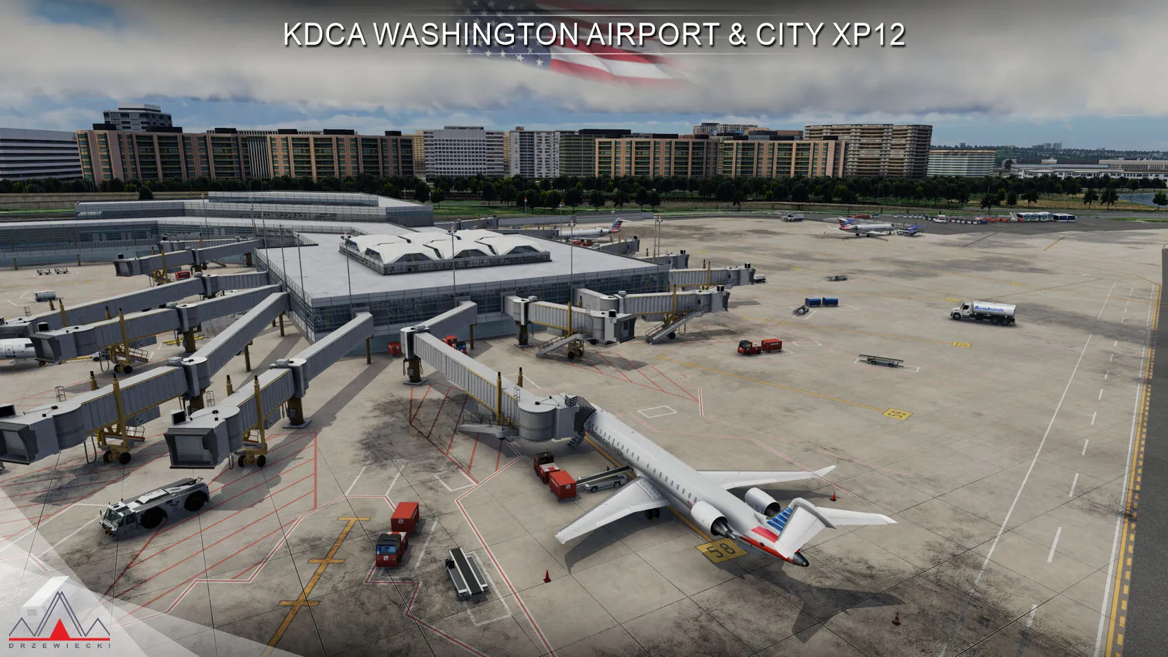 Аэропорт KDCA ( Вашингтон, США )
