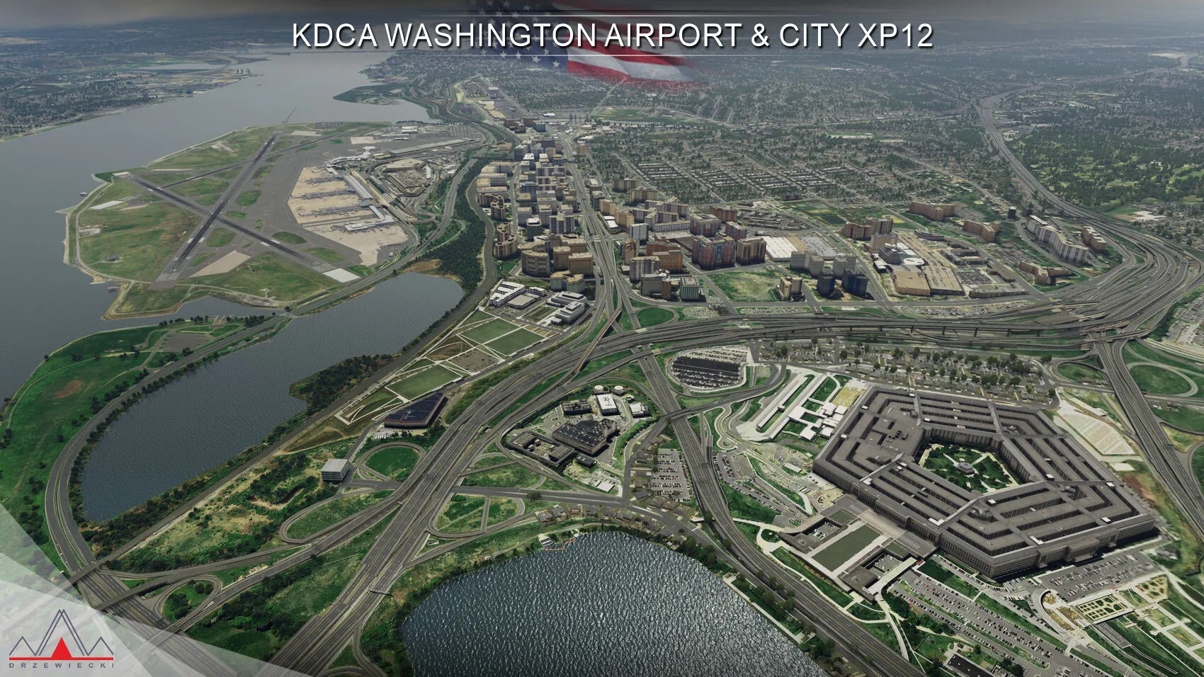 Аэропорт KDCA ( Вашингтон, США )