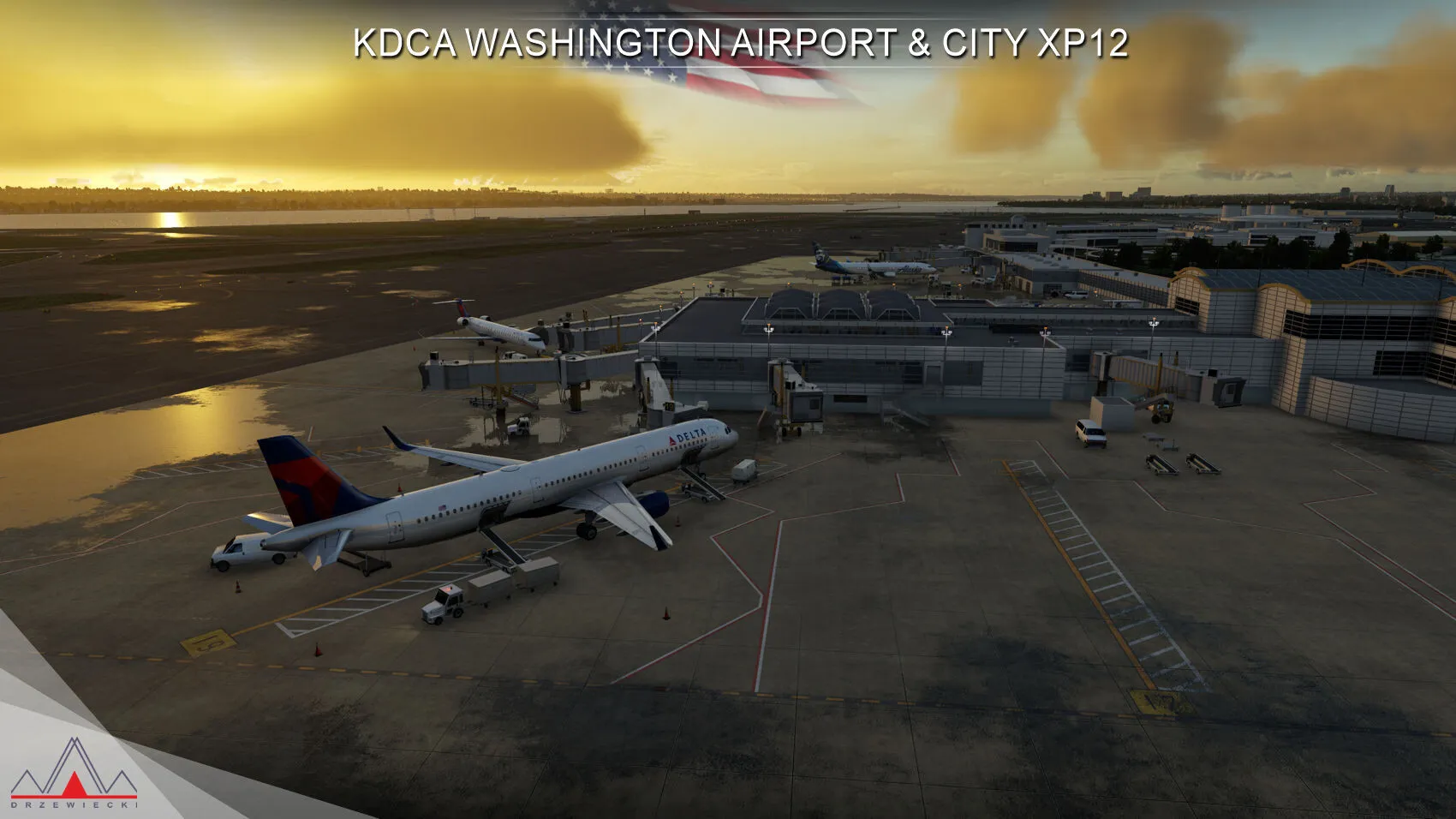 Аэропорт KDCA ( Вашингтон, США )