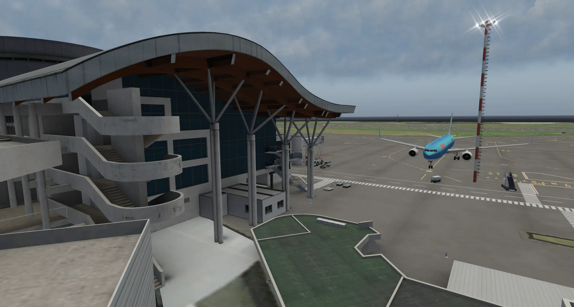 Аэропорт FMEE ( Сен-Дени, Франция )