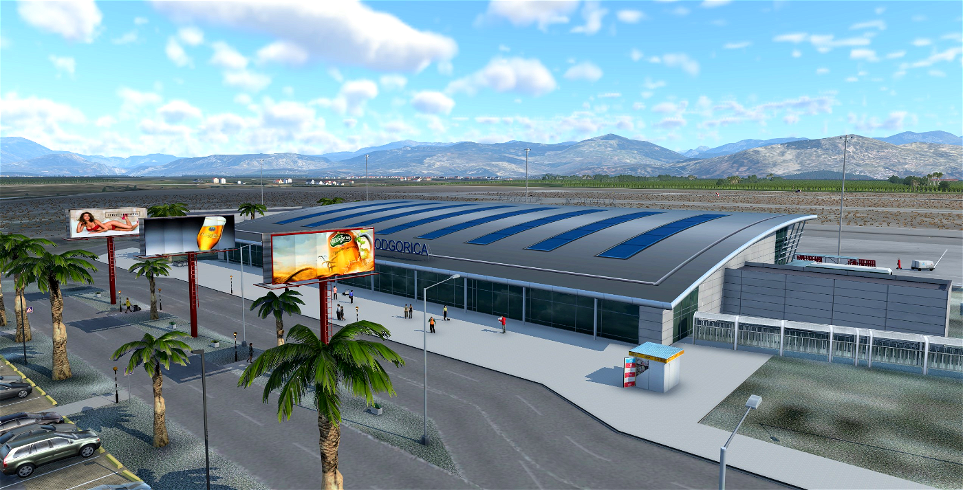 Аэропорт LYPG ( Подгорица, Черногория )