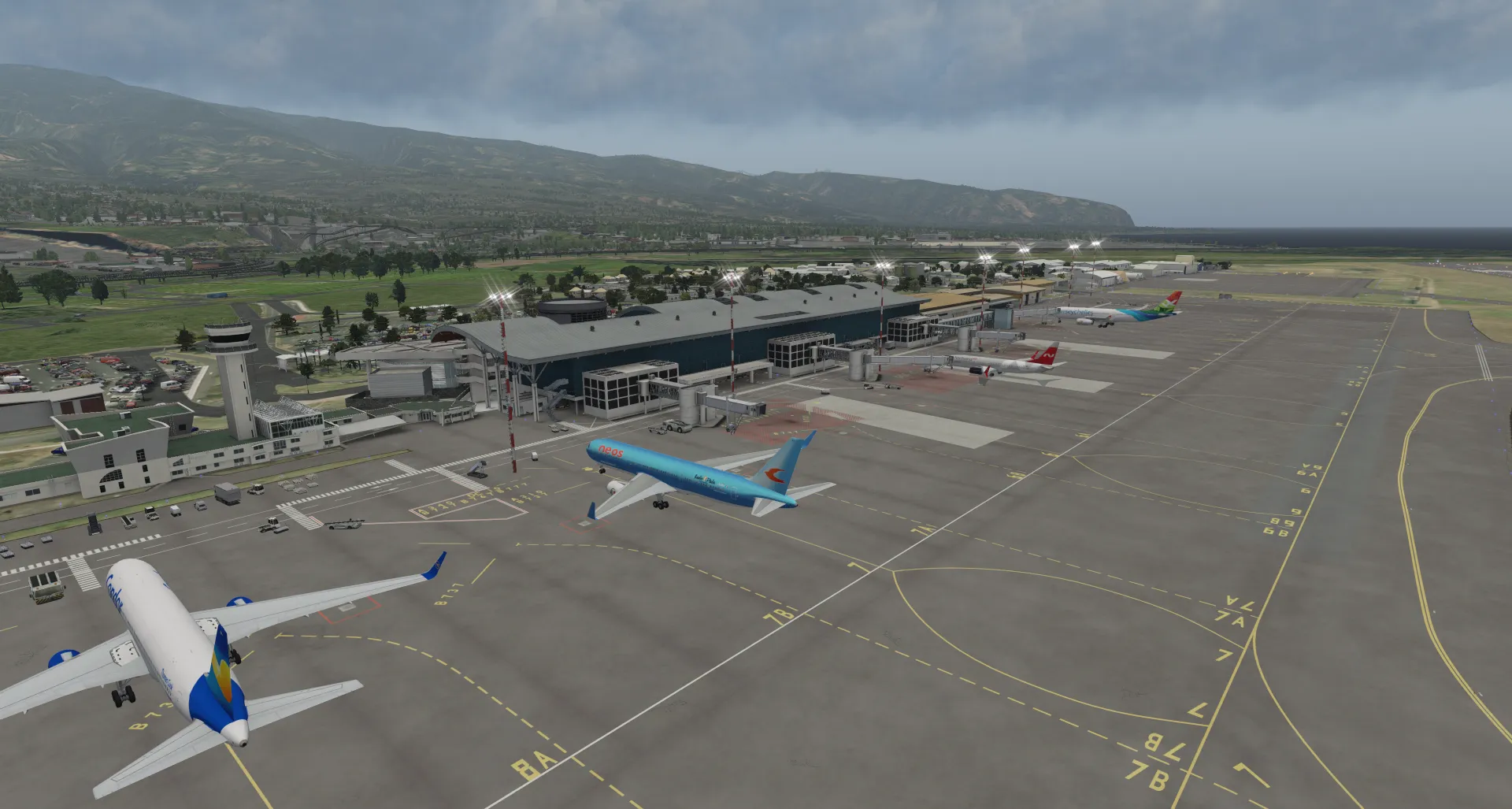 Аэропорт FMEE ( Сен-Дени, Франция )