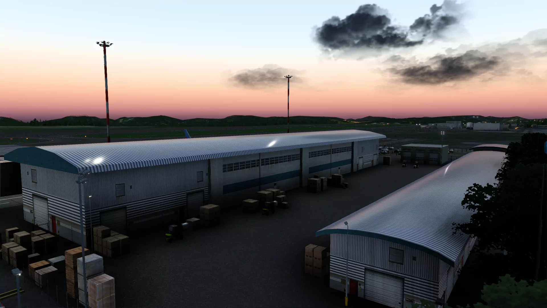 Аэропорт RJOA ( Хиросима, Япония )