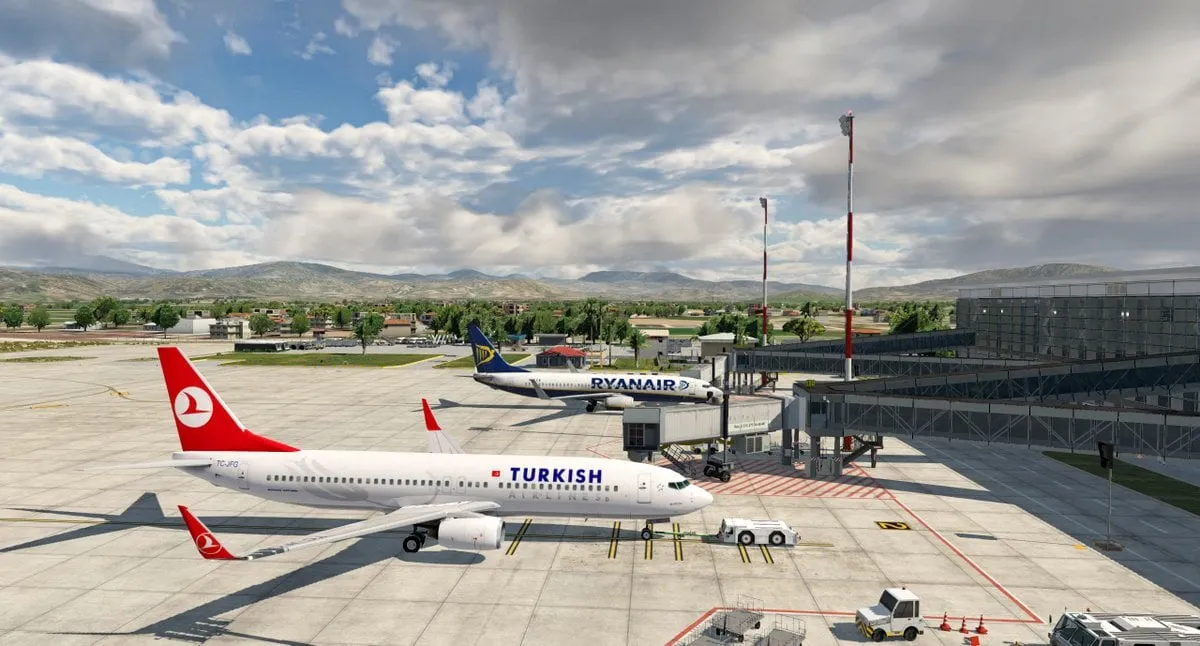 Аэропорт LTFE ( Бодрум, Турция )