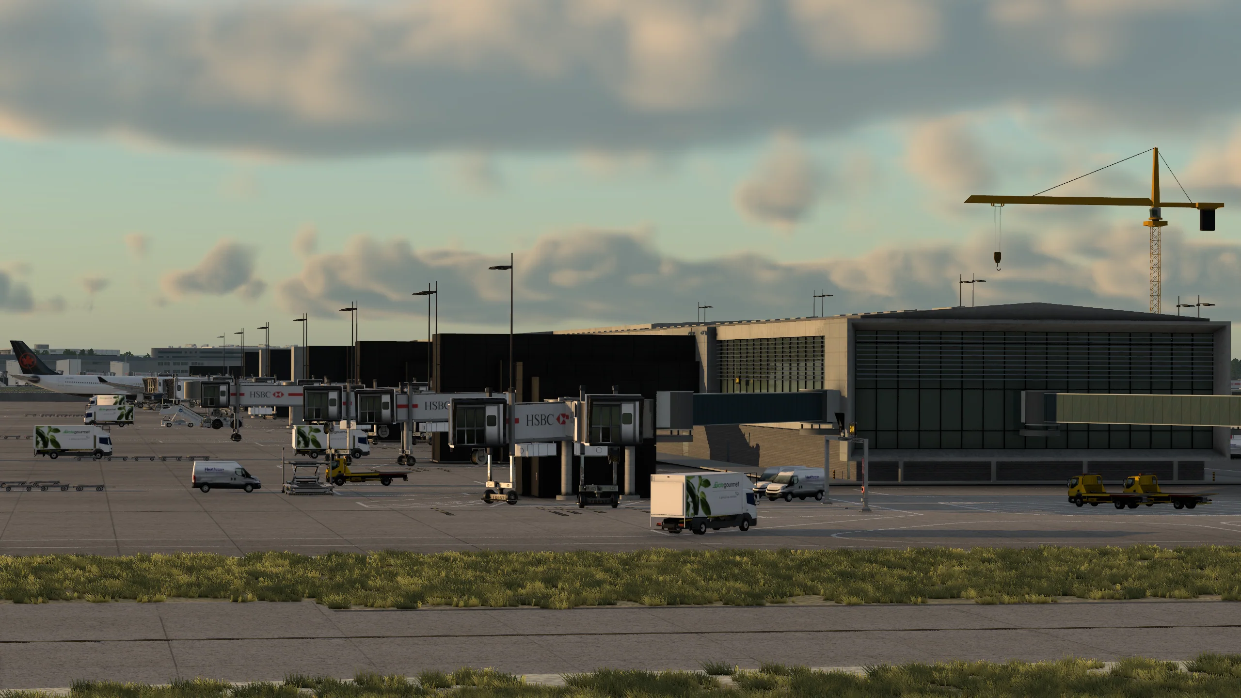 Аэропорт EGLL ( Лондон, Великобритания )