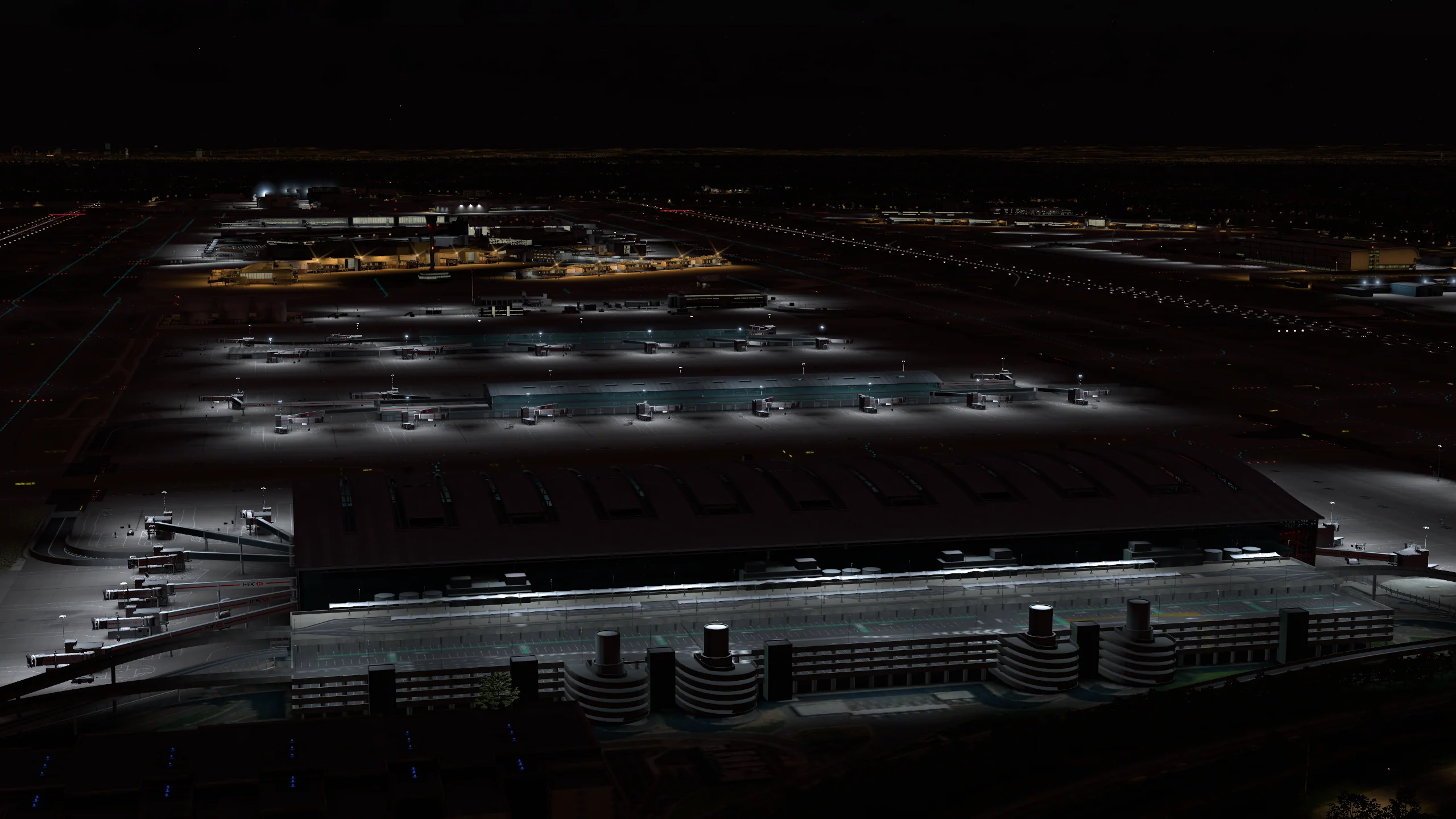 Аэропорт EGLL ( Лондон, Великобритания )