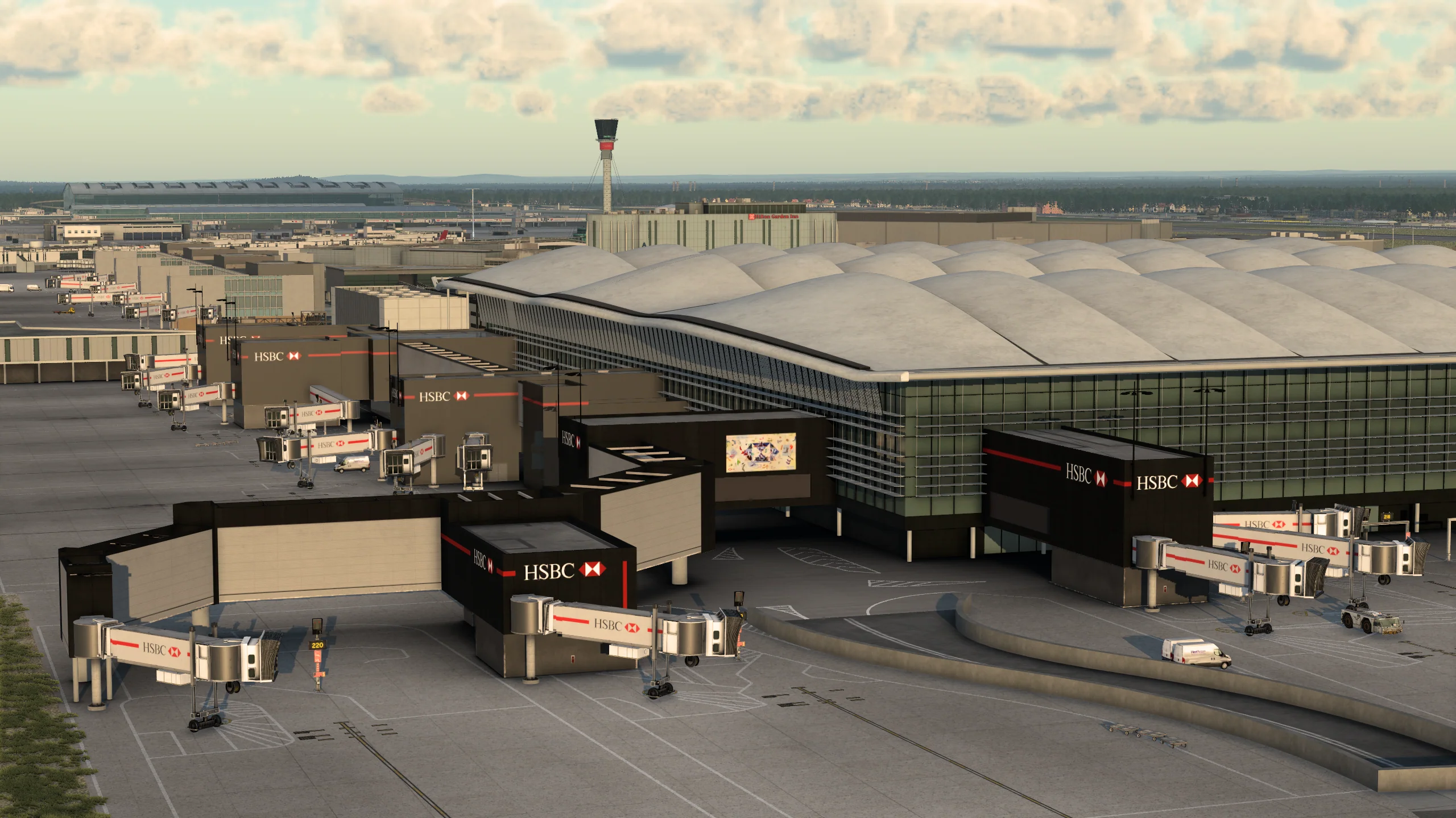 Аэропорт EGLL ( Лондон, Великобритания )