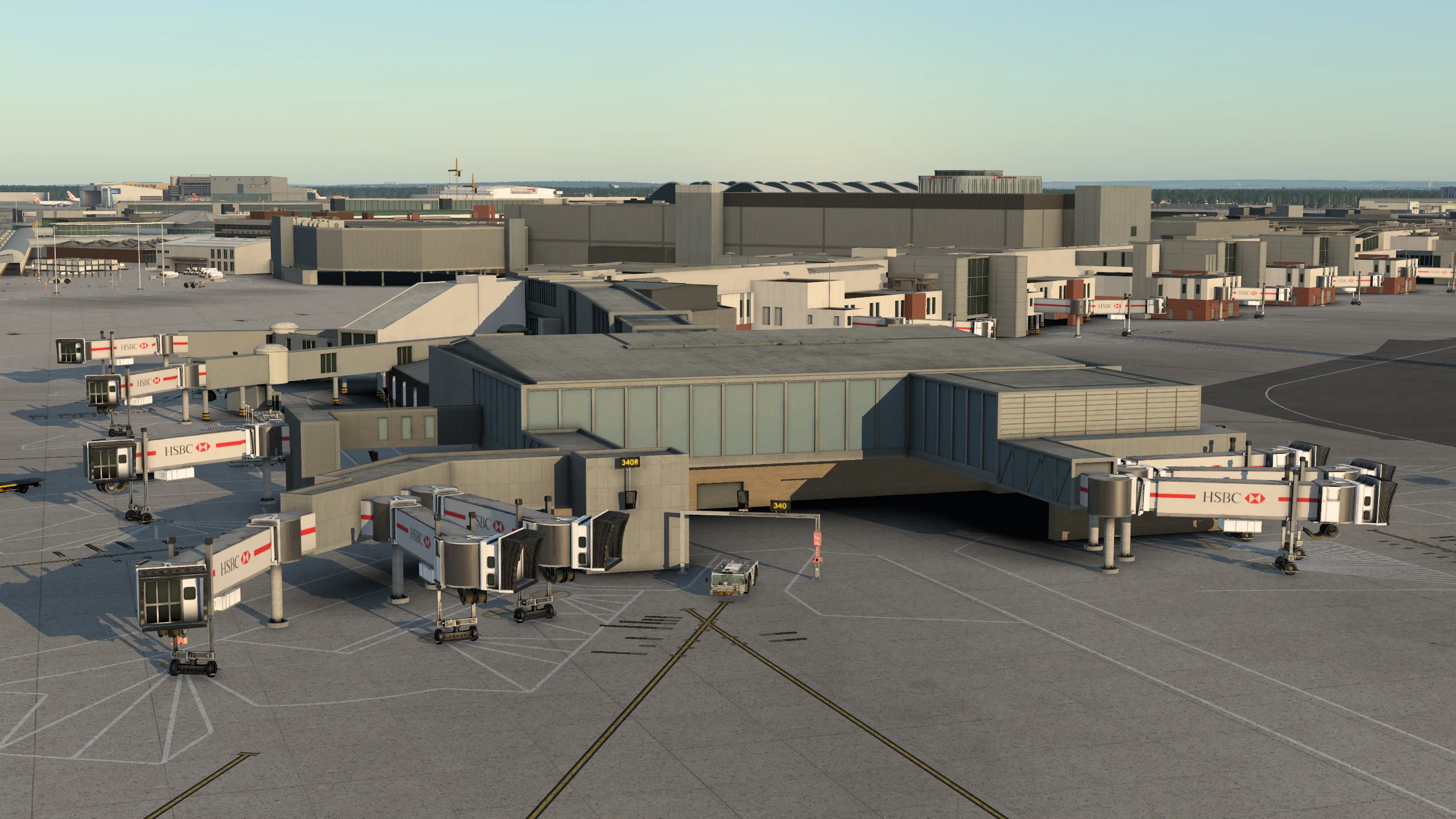 Аэропорт EGLL ( Лондон, Великобритания )