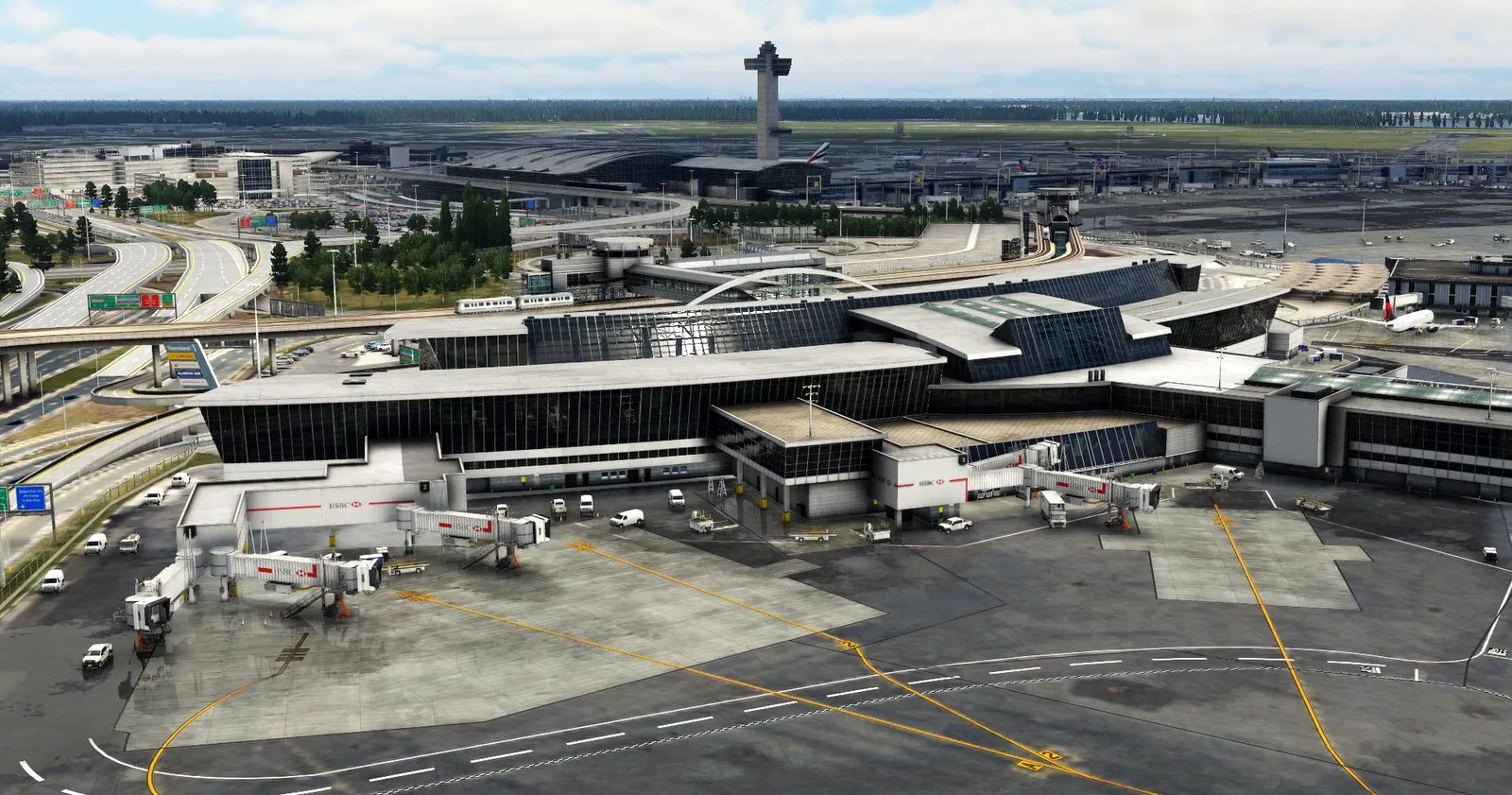 Аэропорт KJFK ( Нью-Йорк, США )