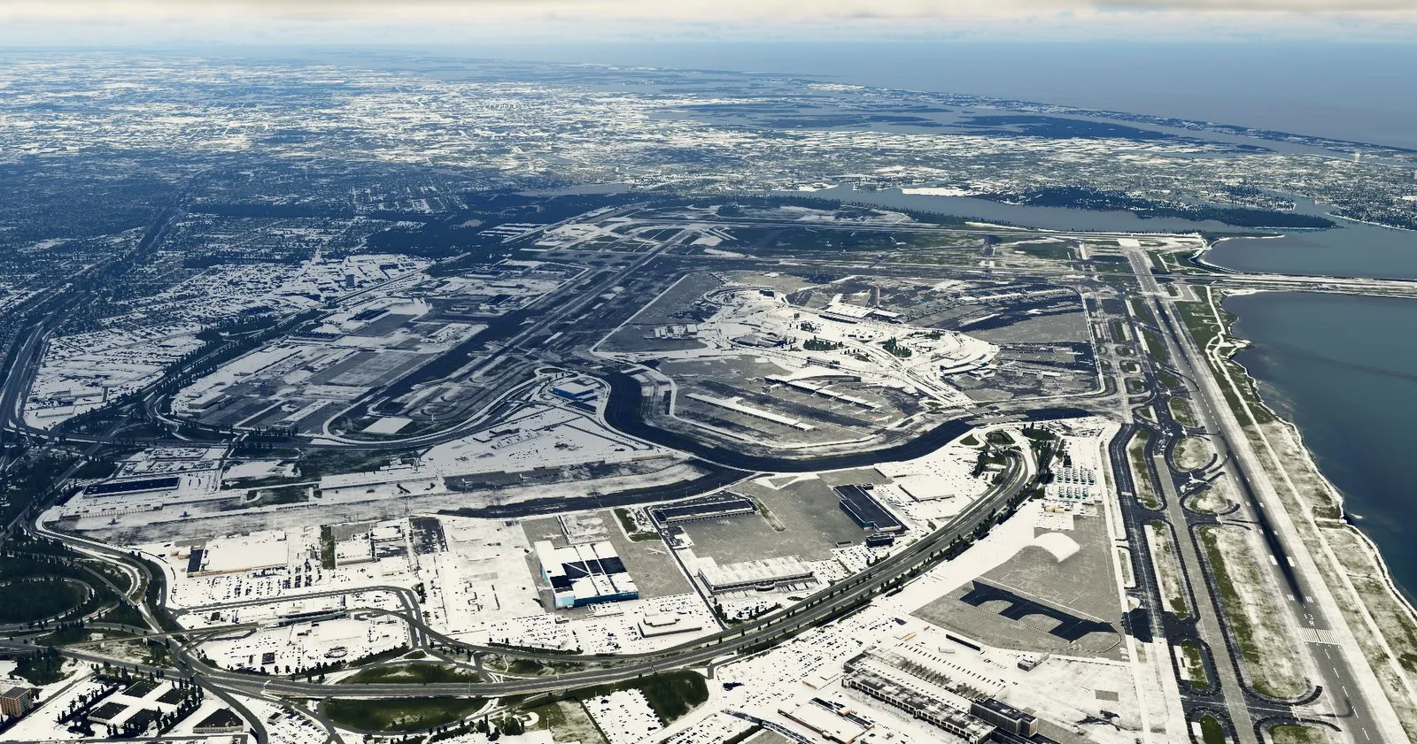 Аэропорт KJFK ( Нью-Йорк, США )