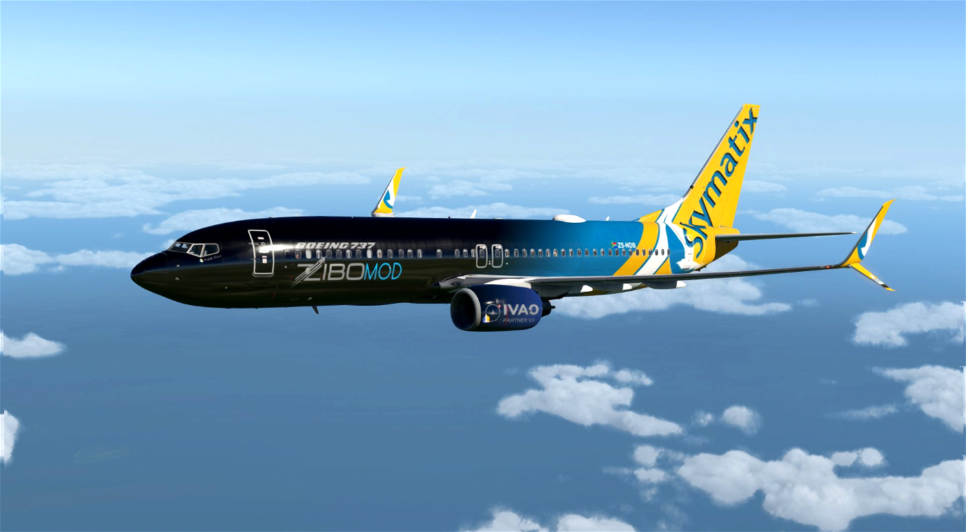 Boeing 737-800X Zibo v4.05.04 X12