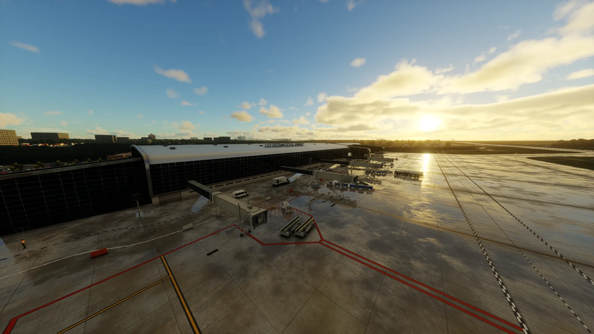 Аэропорт UKLL ( Львов, Украина )