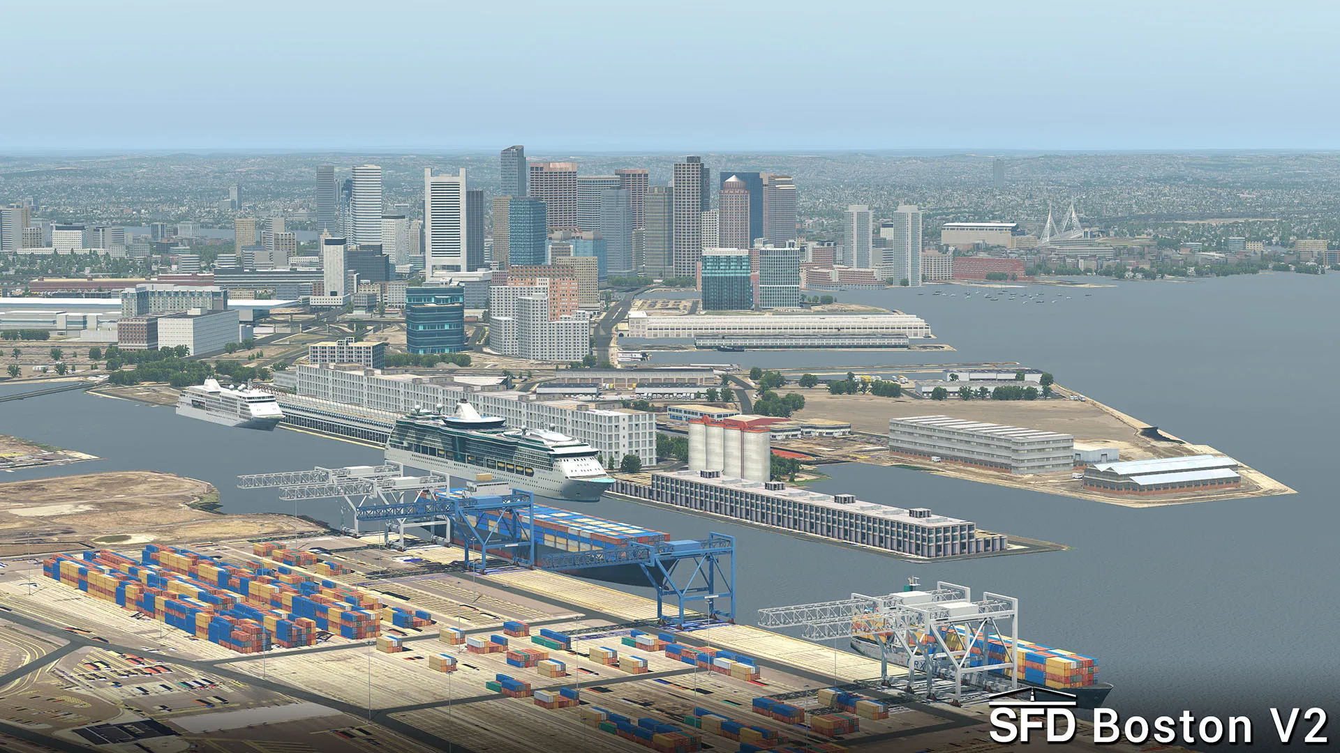 Аэропорт KBOS ( Бостон, США ) v2.11