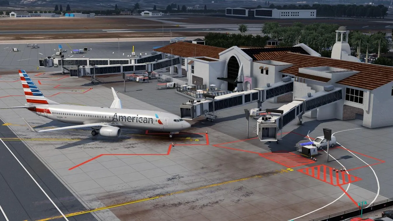 Аэропорт KSBA ( Санта-Барбара, США ) v1.2.1