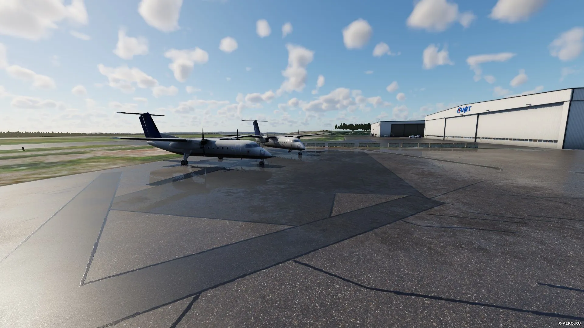 Аэропорт CYHZ ( Гоффс, Канада )