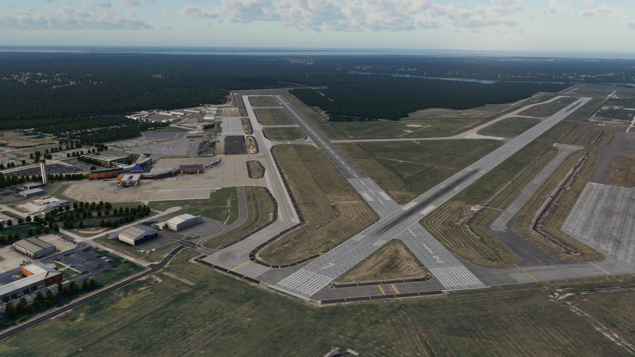 Аэропорт KPHF ( Ньюпорт-Ньюс, США )