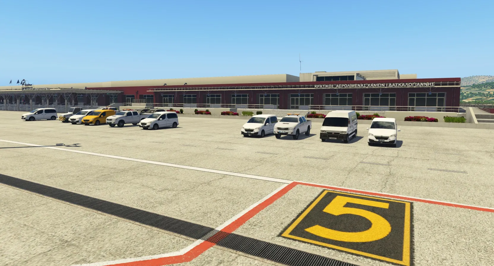 Аэропорт LGSA ( Ханья, Греция )