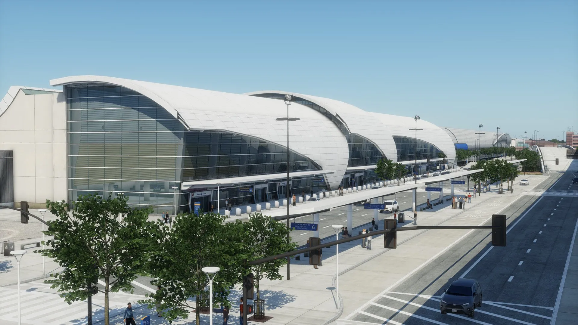 Аэропорт KSJC ( Сан-Хосе, США )