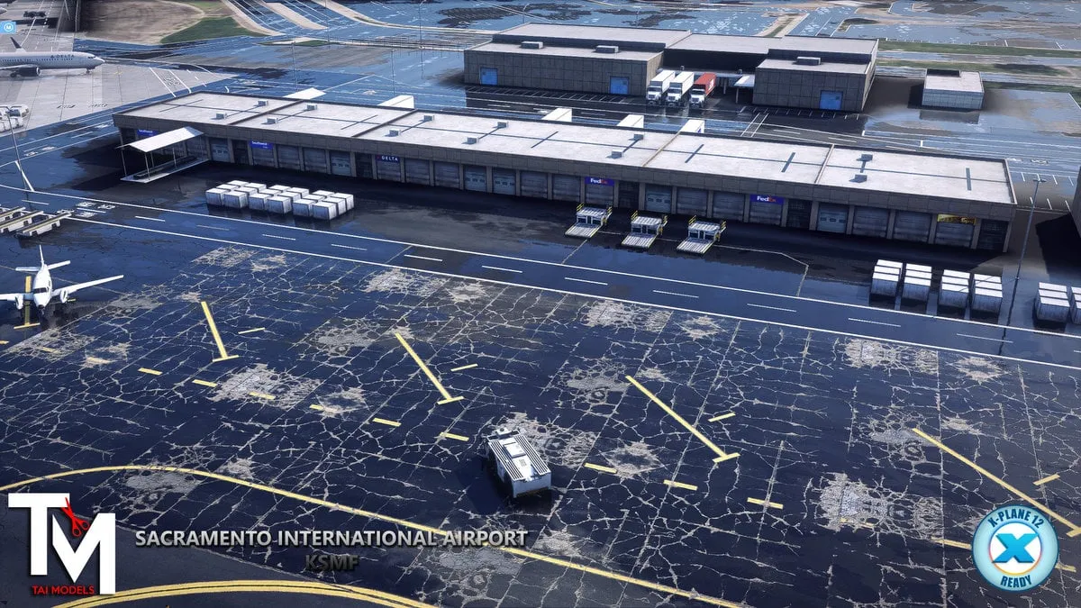 Аэропорт KSMF ( Сакраменто, США )