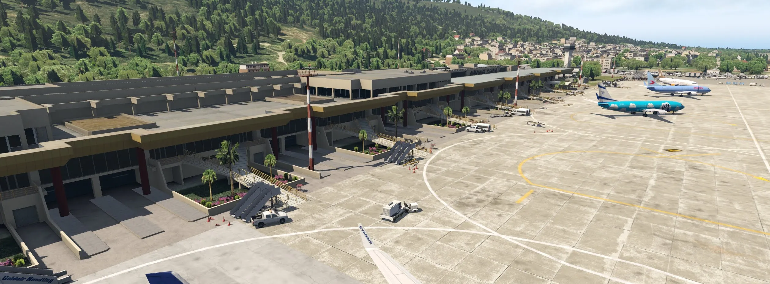 Аэропорт LGRP ( Родос, Греция )