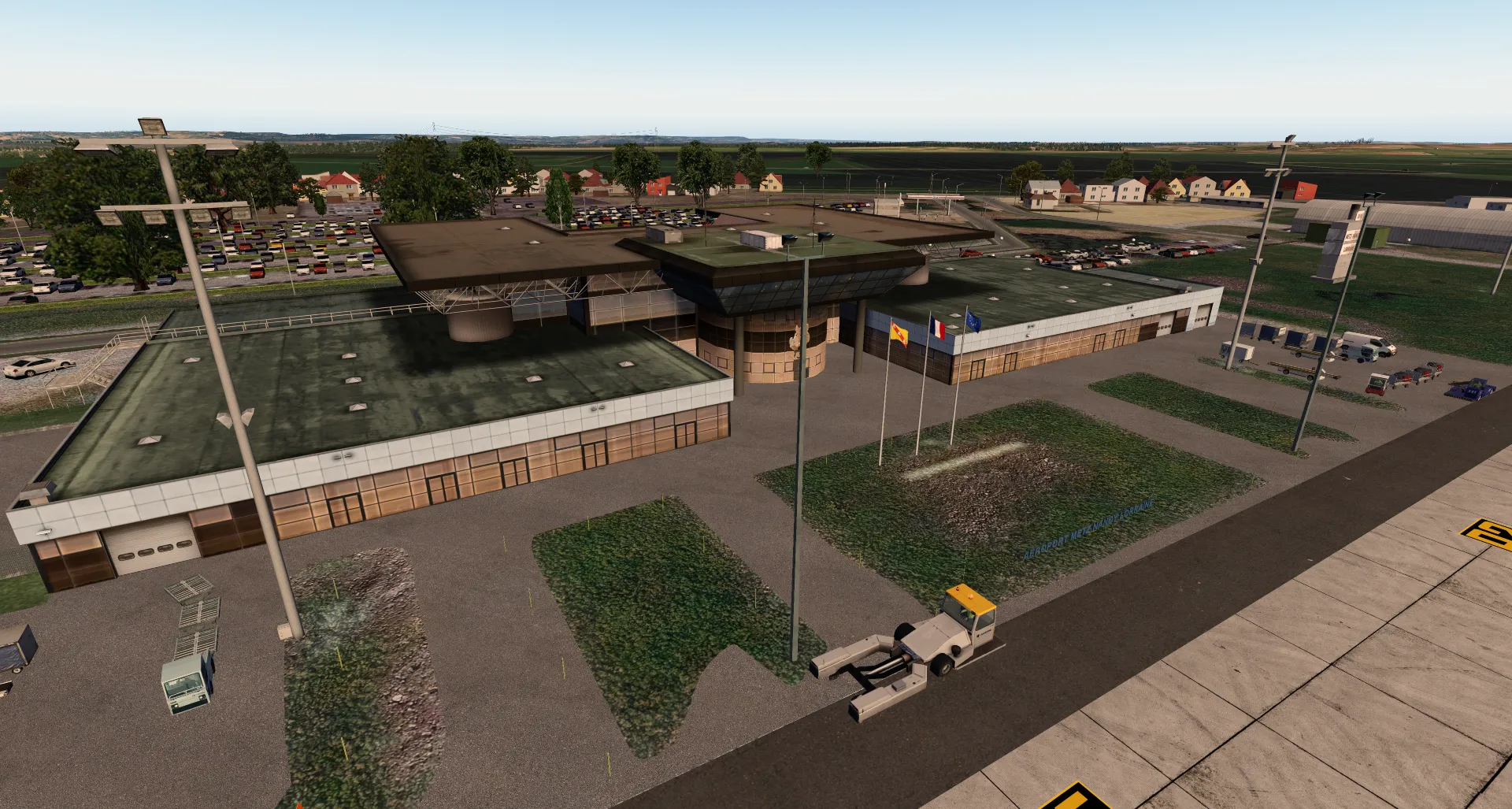 Аэропорт LFJL ( Нанси, Франция )