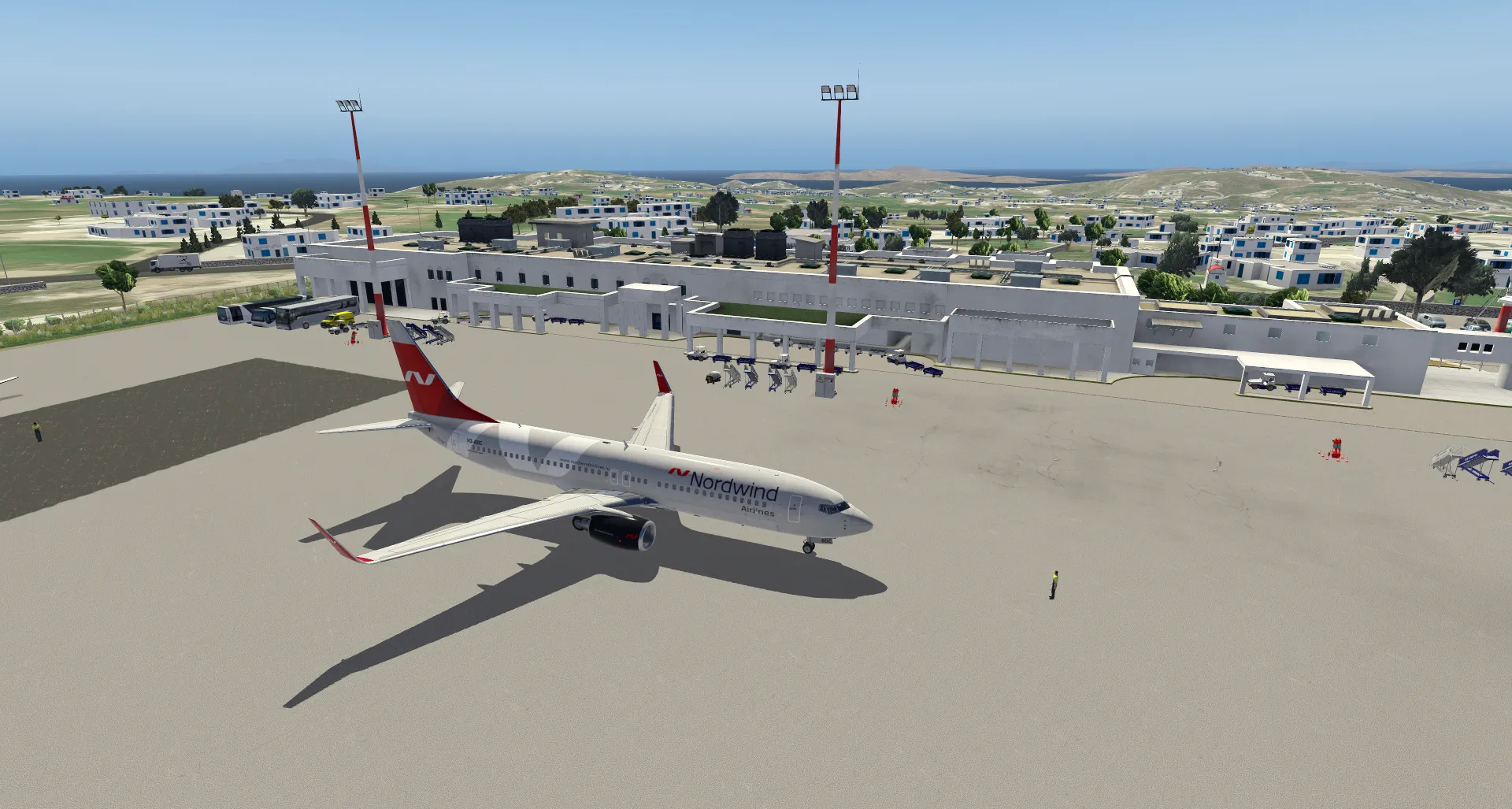 Аэропорт LGMK ( Миконос, Греция )