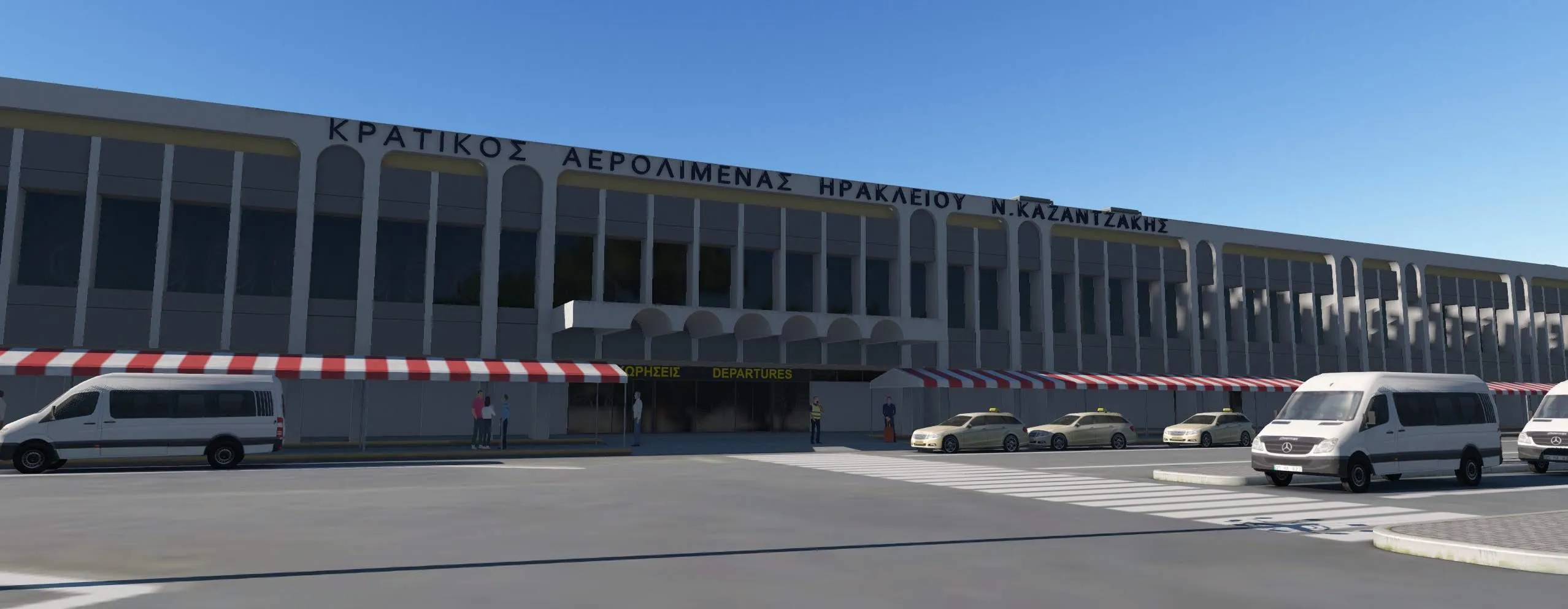 Аэропорт LGIR ( Ираклион, Греция )