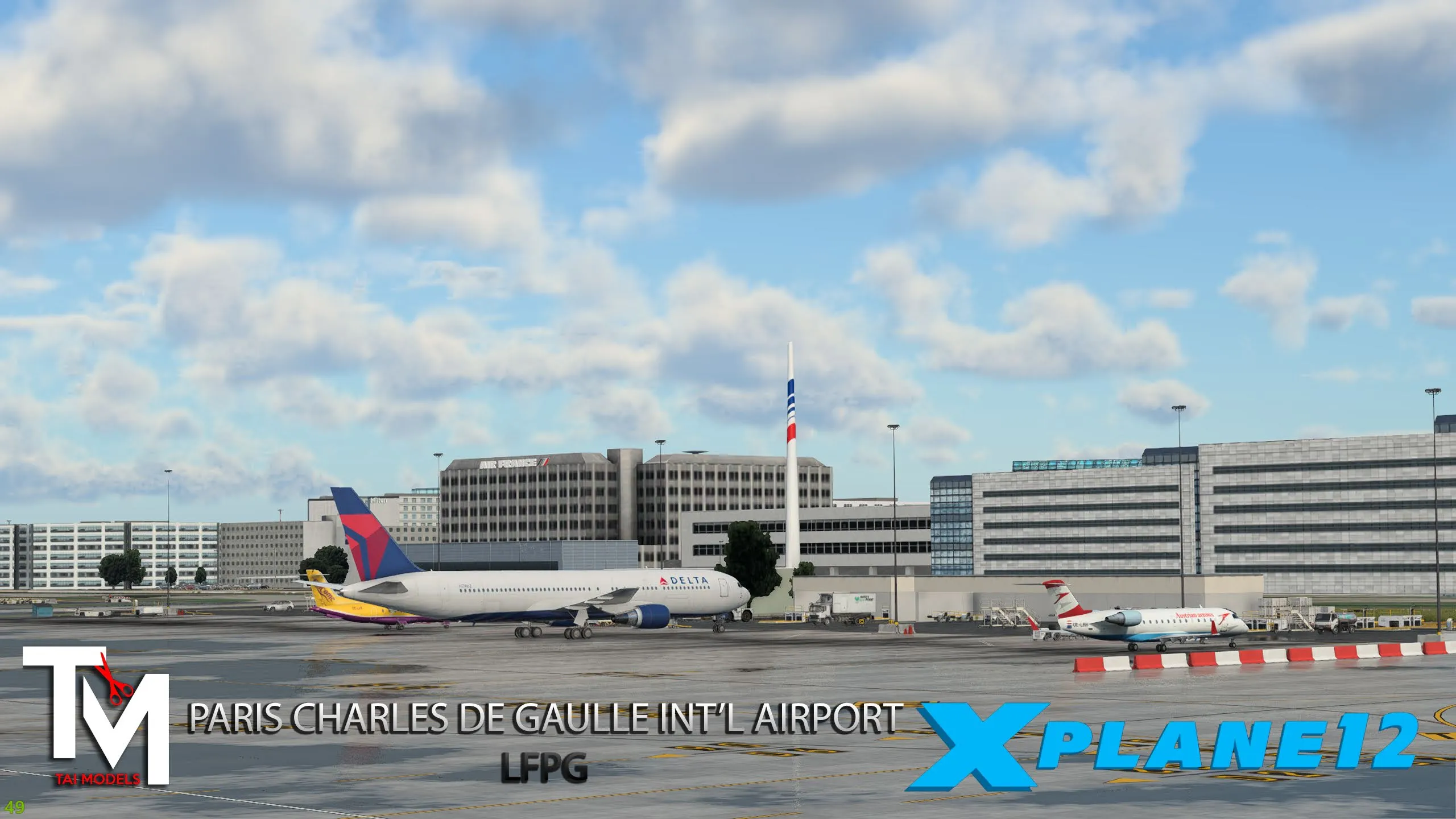 Аэропорт LFPG ( Париж, Франция )