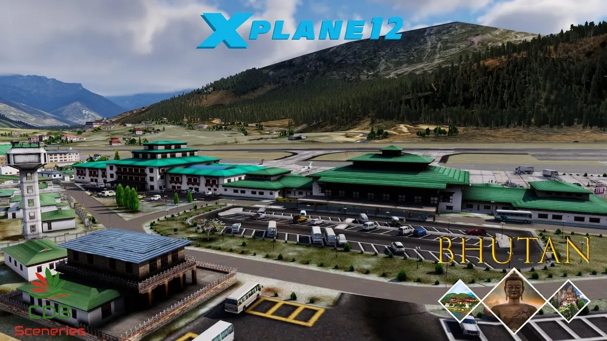 Аэропорт VQPR ( Паро, Бутан )