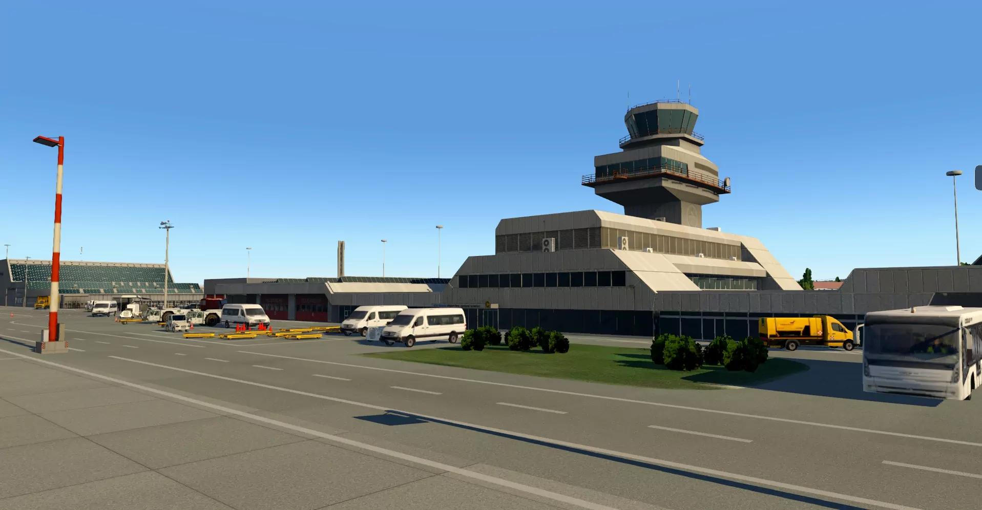 Аэропорт LOWL ( Линц, Австрия )