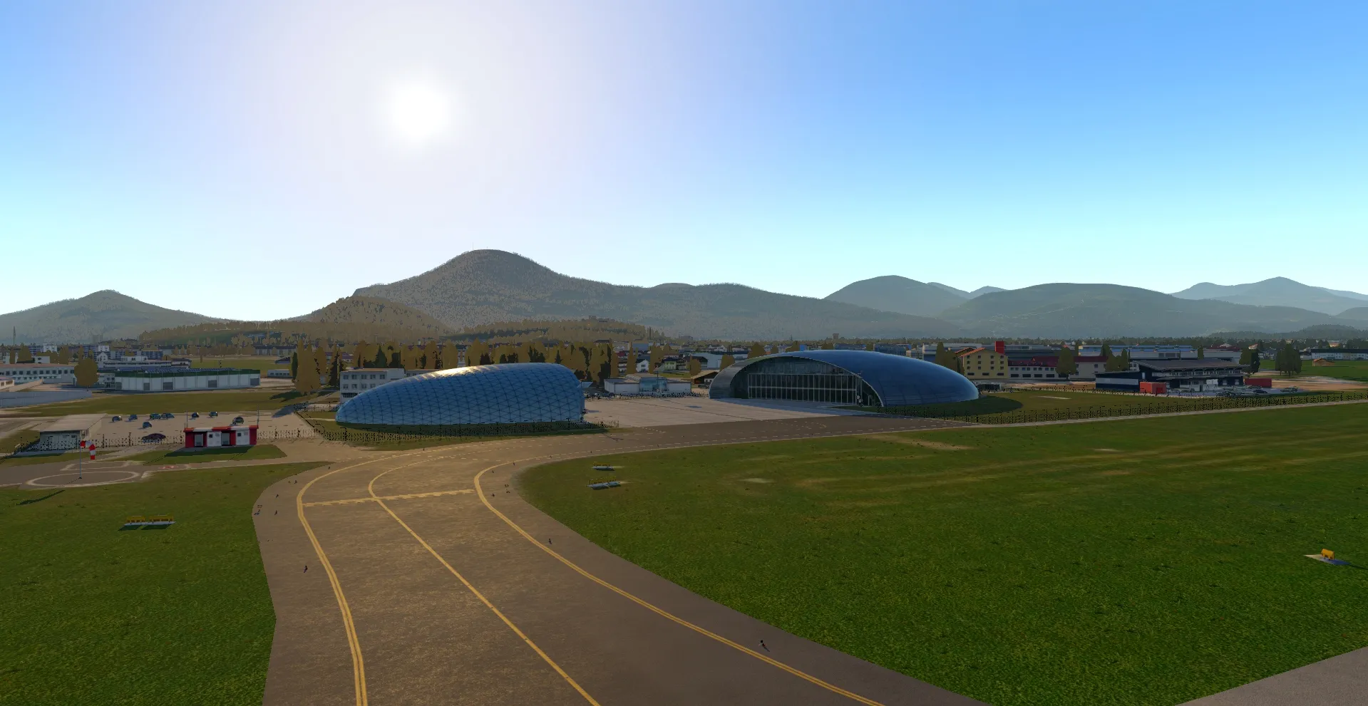 Аэропорт LOWS ( Зальцбург, Австрия )