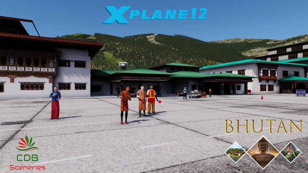 Аэропорт VQPR ( Паро, Бутан )