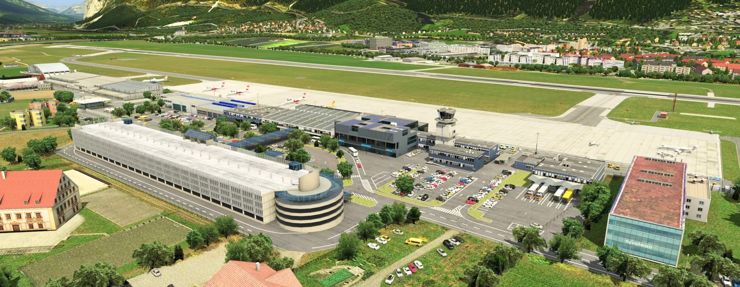 Аэропорт LOWI ( Инсбрук, Австрия ) v3.1