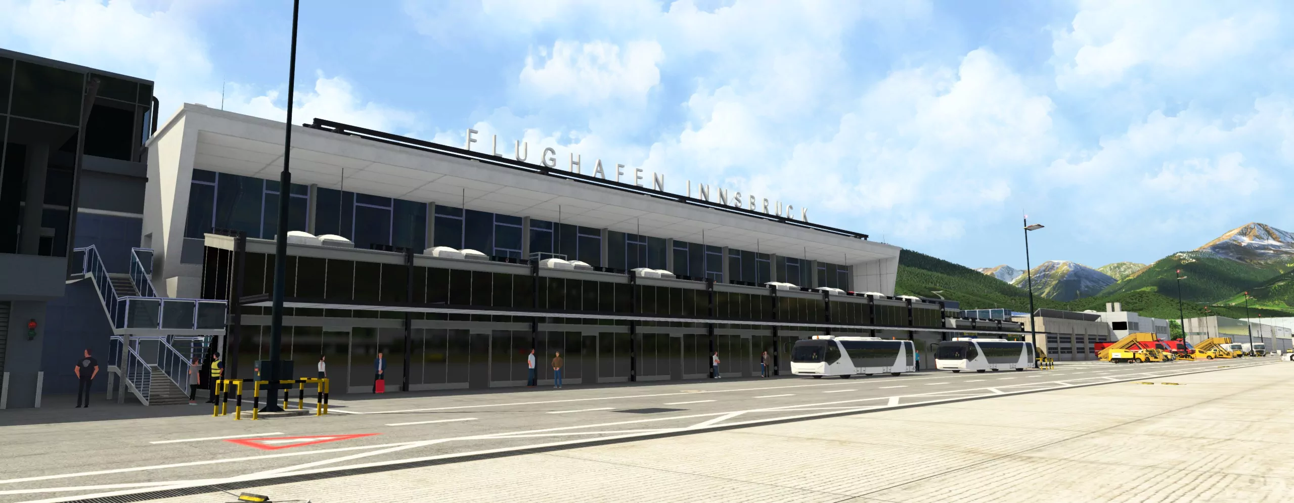 Аэропорт LOWI ( Инсбрук, Австрия ) v3.1