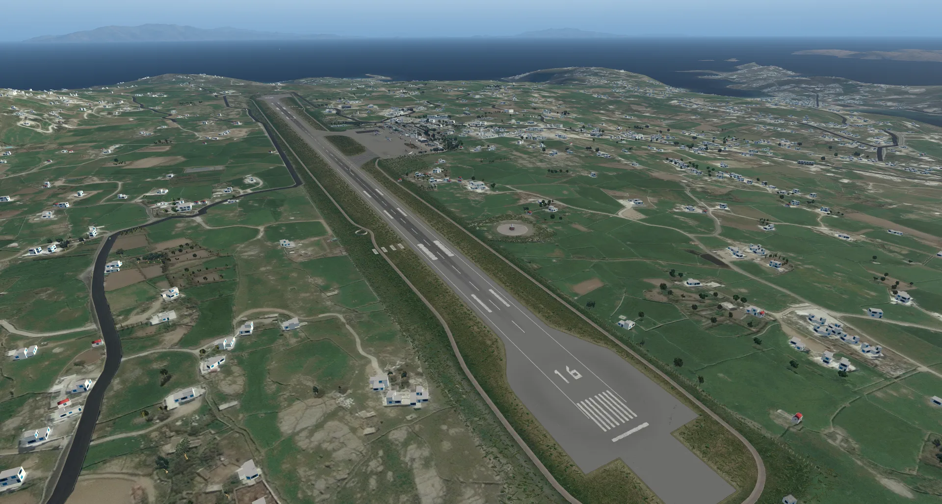 Аэропорт LGMK ( Миконос, Греция )